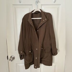 Zara Lightweight Utility Jacket - XS